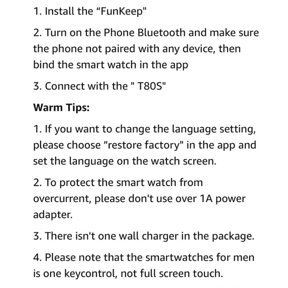 Unisex Smart Watch, Fitness Tracker - Picture 7 of 12